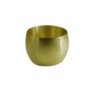 Anilha Tubo Tecalon 1/2 (METAL)(CC01-08)