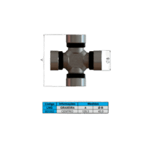 Cruzeta Transm. Mb 1519/1618(LNG801002)(CZ228)