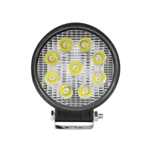 Farol Auxiliar Milha Redondo (9 LEDS)